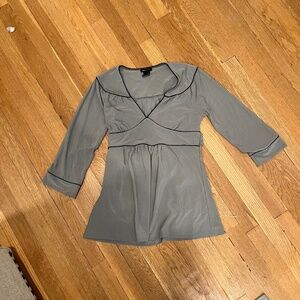 Bcbg maxazria gray top